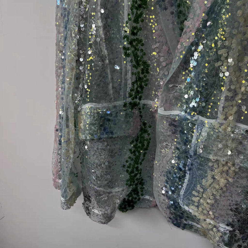 Prism Veil Sequin Blazer
