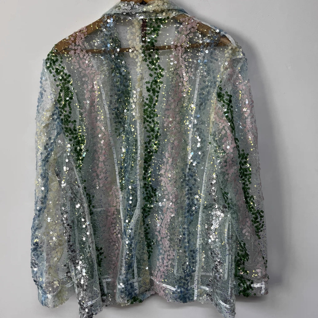 Prism Veil Sequin Blazer