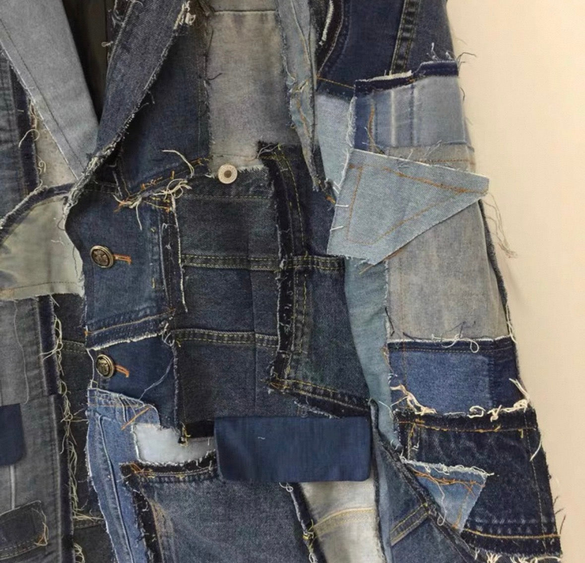 Blue Nomad Handmade Patchwork Blazer