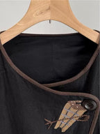 Folk Art Embroidery Shirt