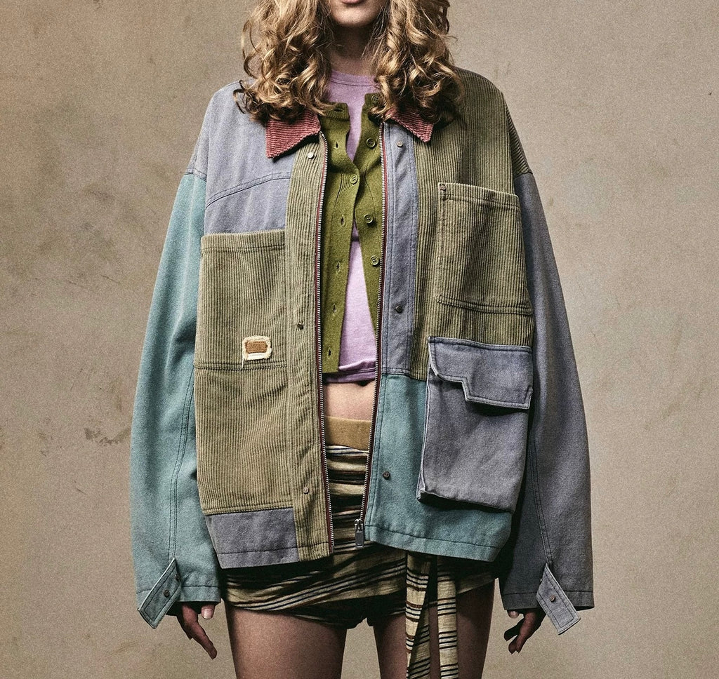 Wanderer Patchwork Corduroy Jacket