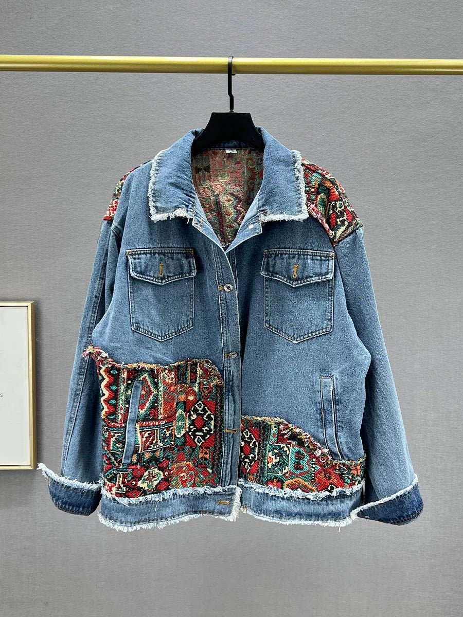 Patchwork Denim Jacket
