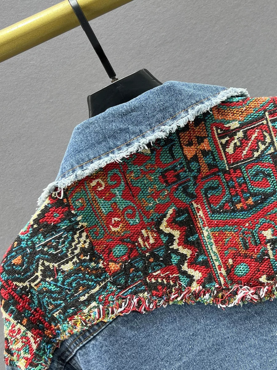 Patchwork Denim Jacket