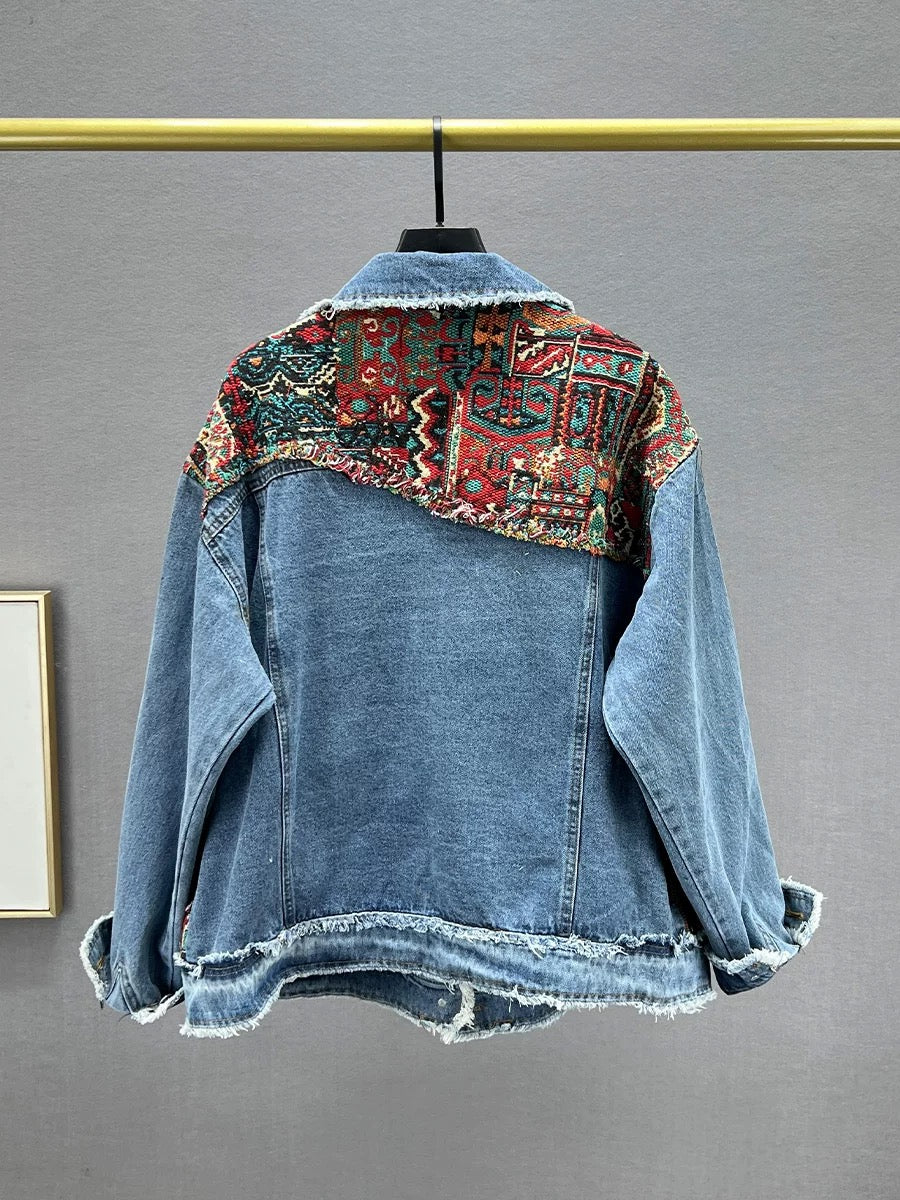 Patchwork Denim Jacket