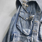 Cropped Denim Jacket