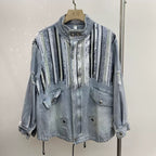 Aurora Sequin Denim Jacket